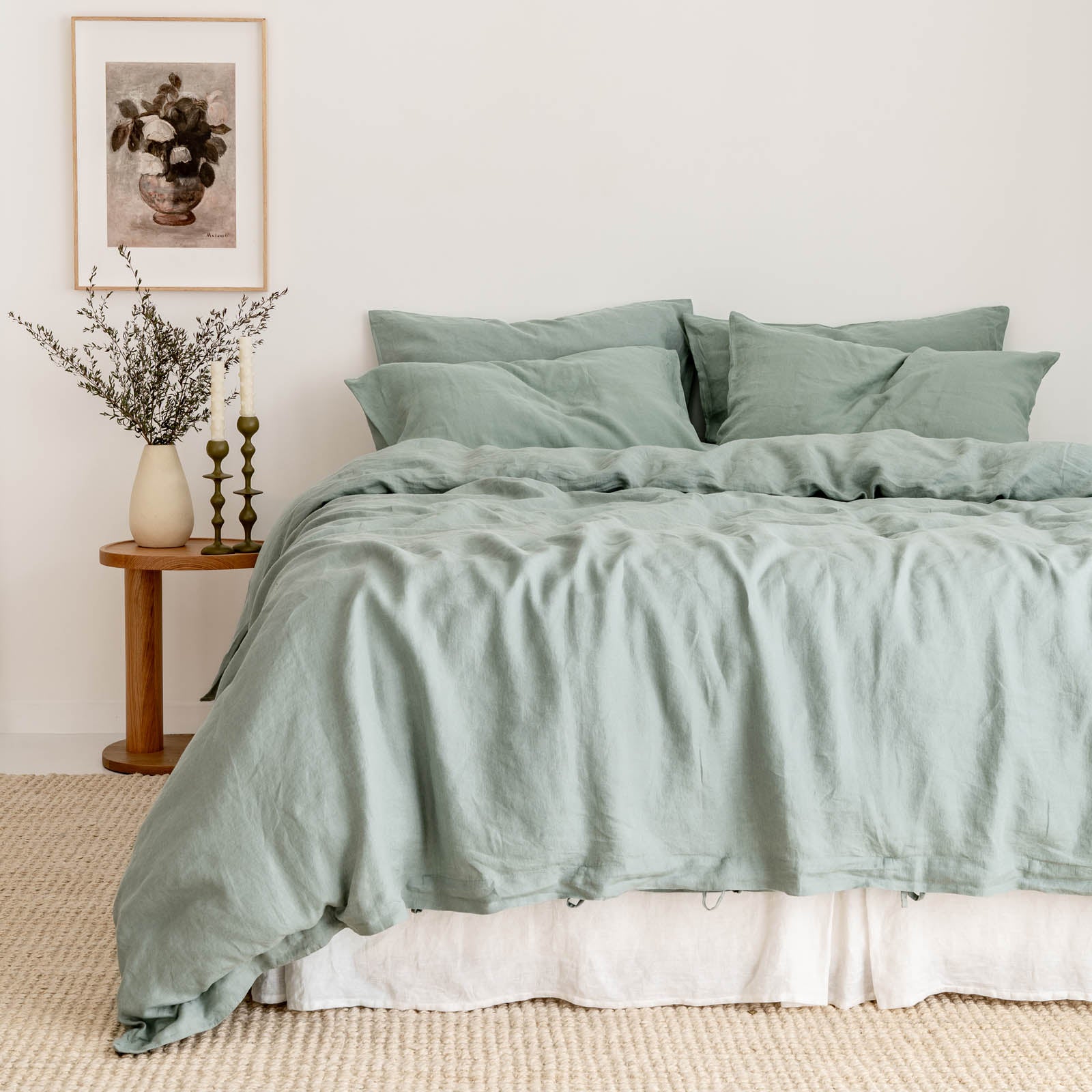 Queen buy Casaluna Linen Quilt and Pillowcase Set