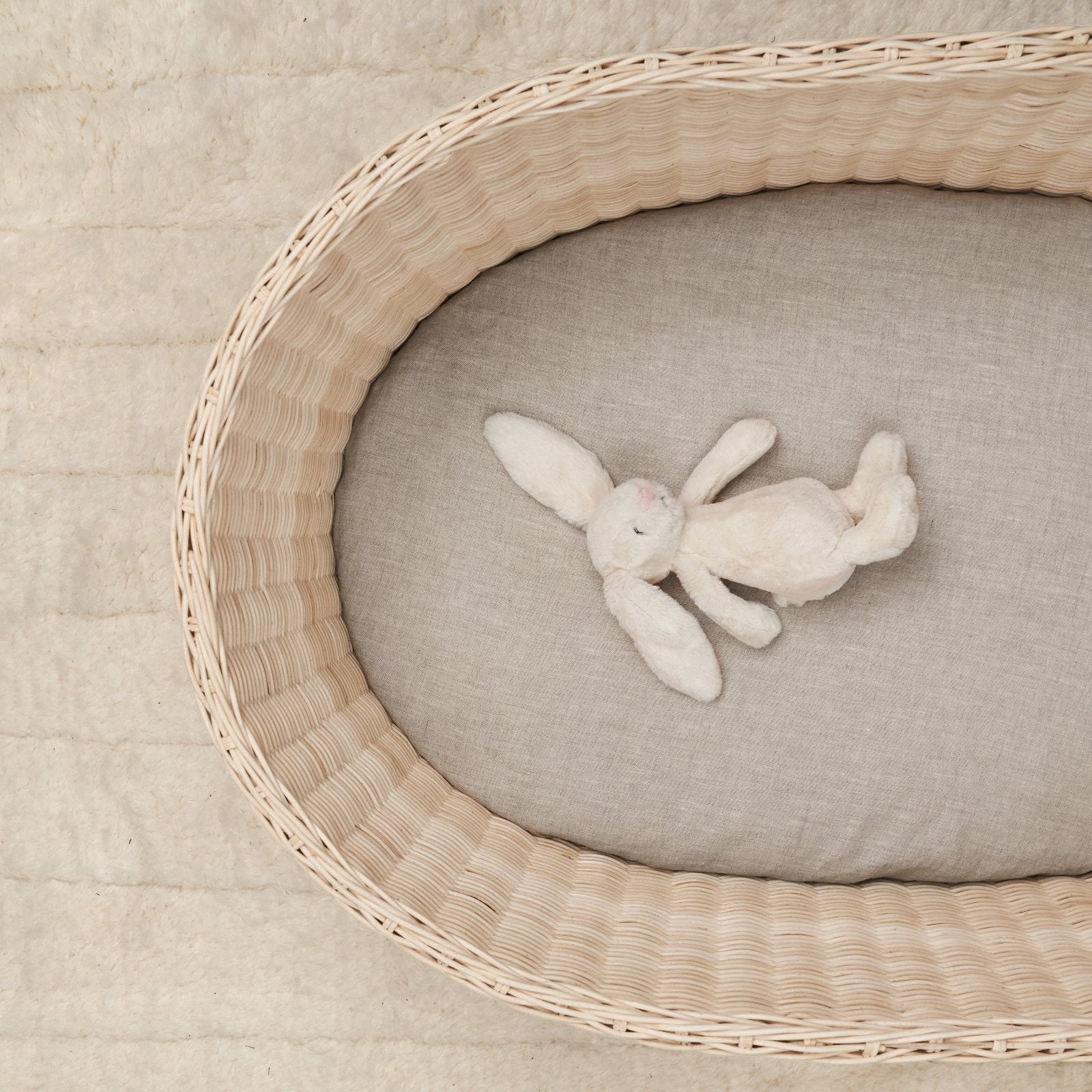 Linen bassinet sheet best sale