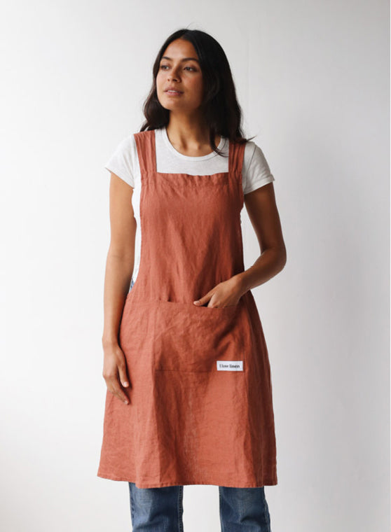 Welcome, French Linen Aprons