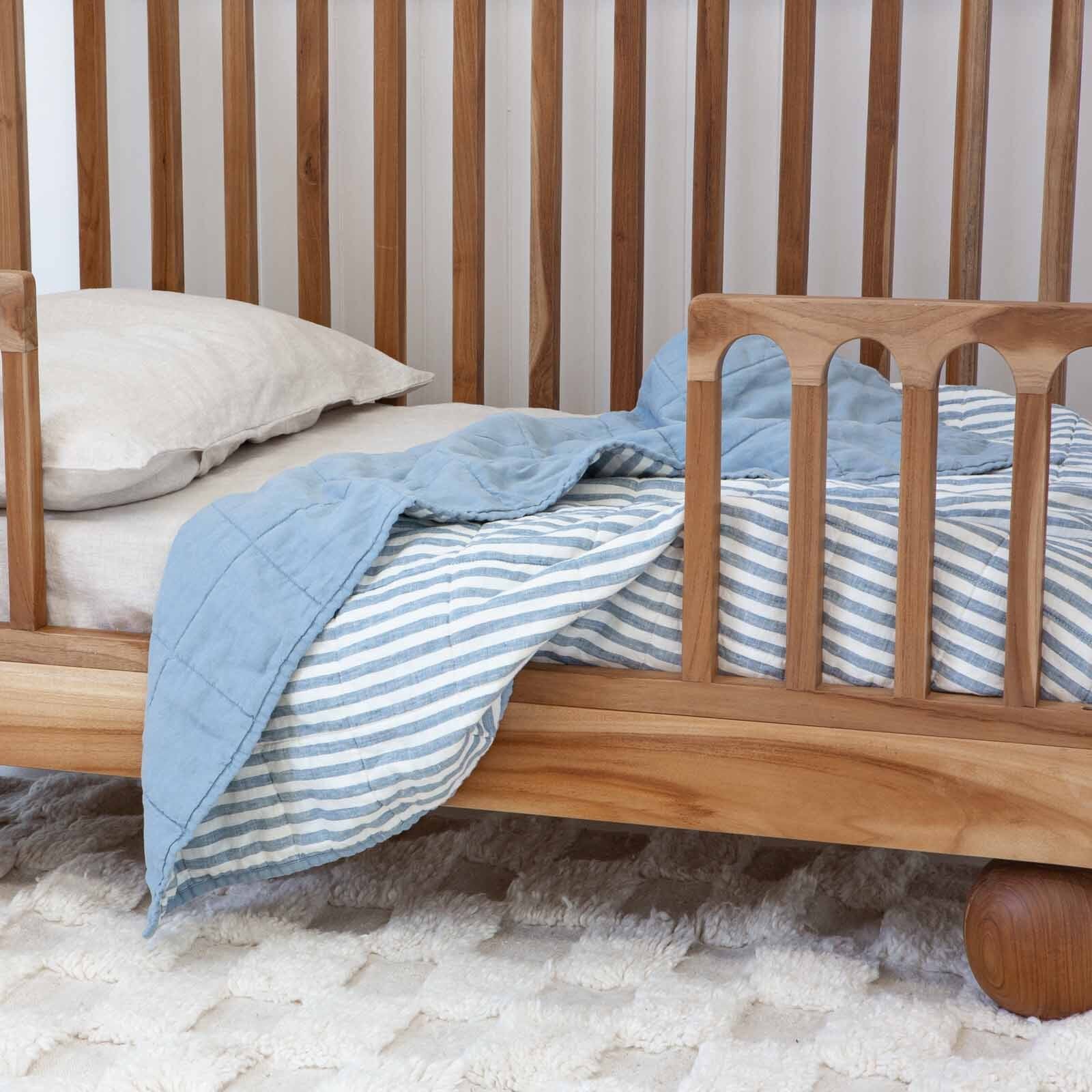 Flax linen hotsell baby bedding