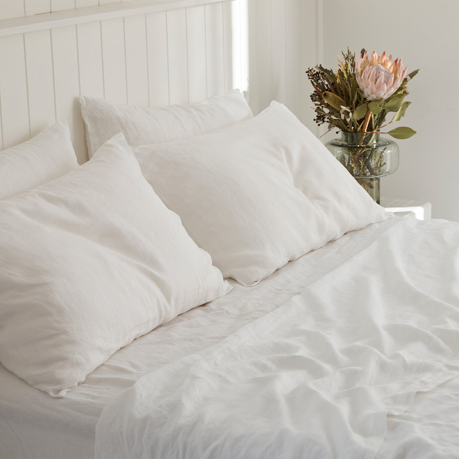 White linen deals sheet