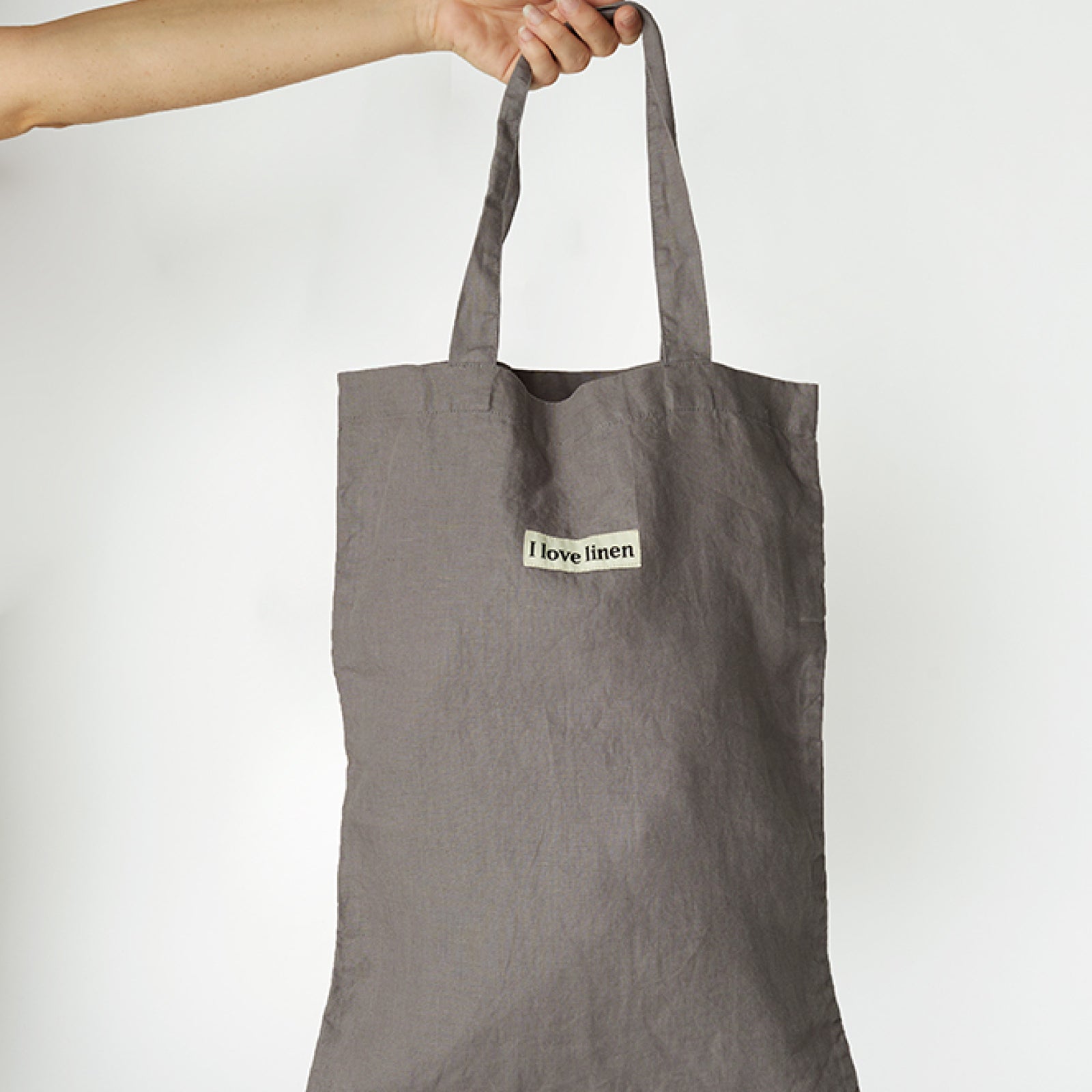 Gray deals canvas bag